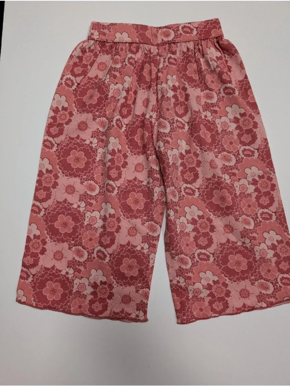 Kate Quinn Organic Cotton Pink Mid-Century Floral Tank Top Jade Set 3T Modburst